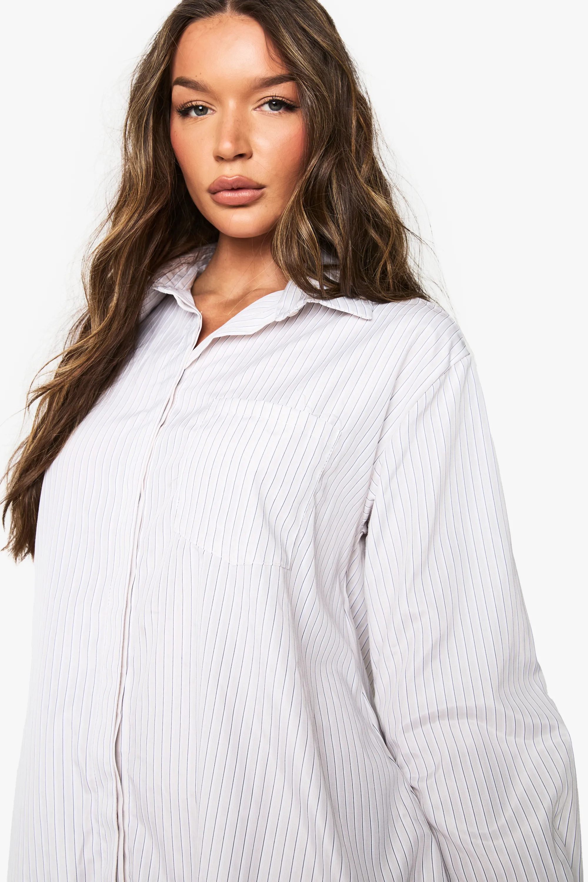Skater Drop Hem Shirt Dress 4 Skater Drop Hem Shirt Dress