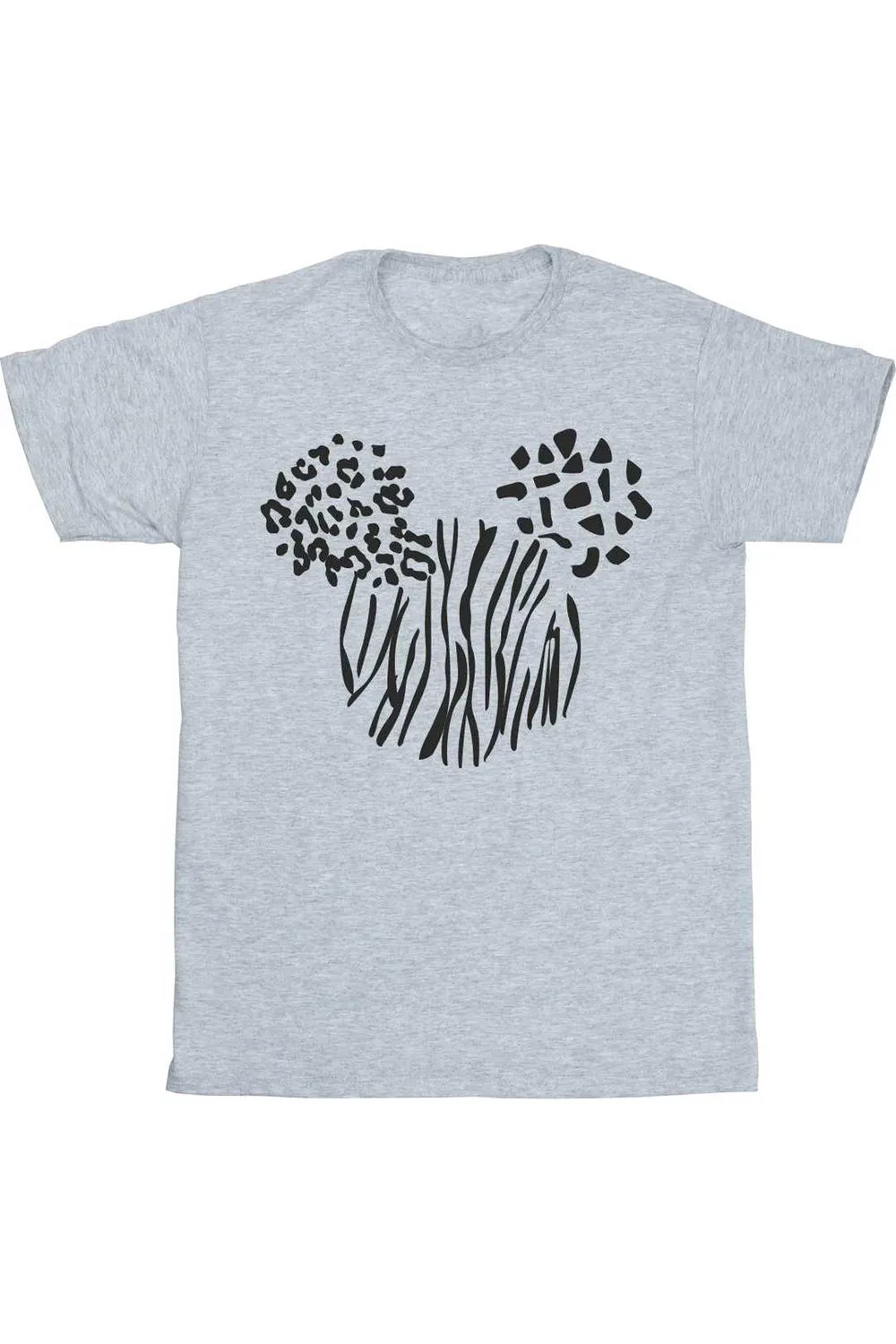 Mickey Mouse Animal Cotton T-Shirt 2 Mickey Mouse Animal Cotton T-Shirt