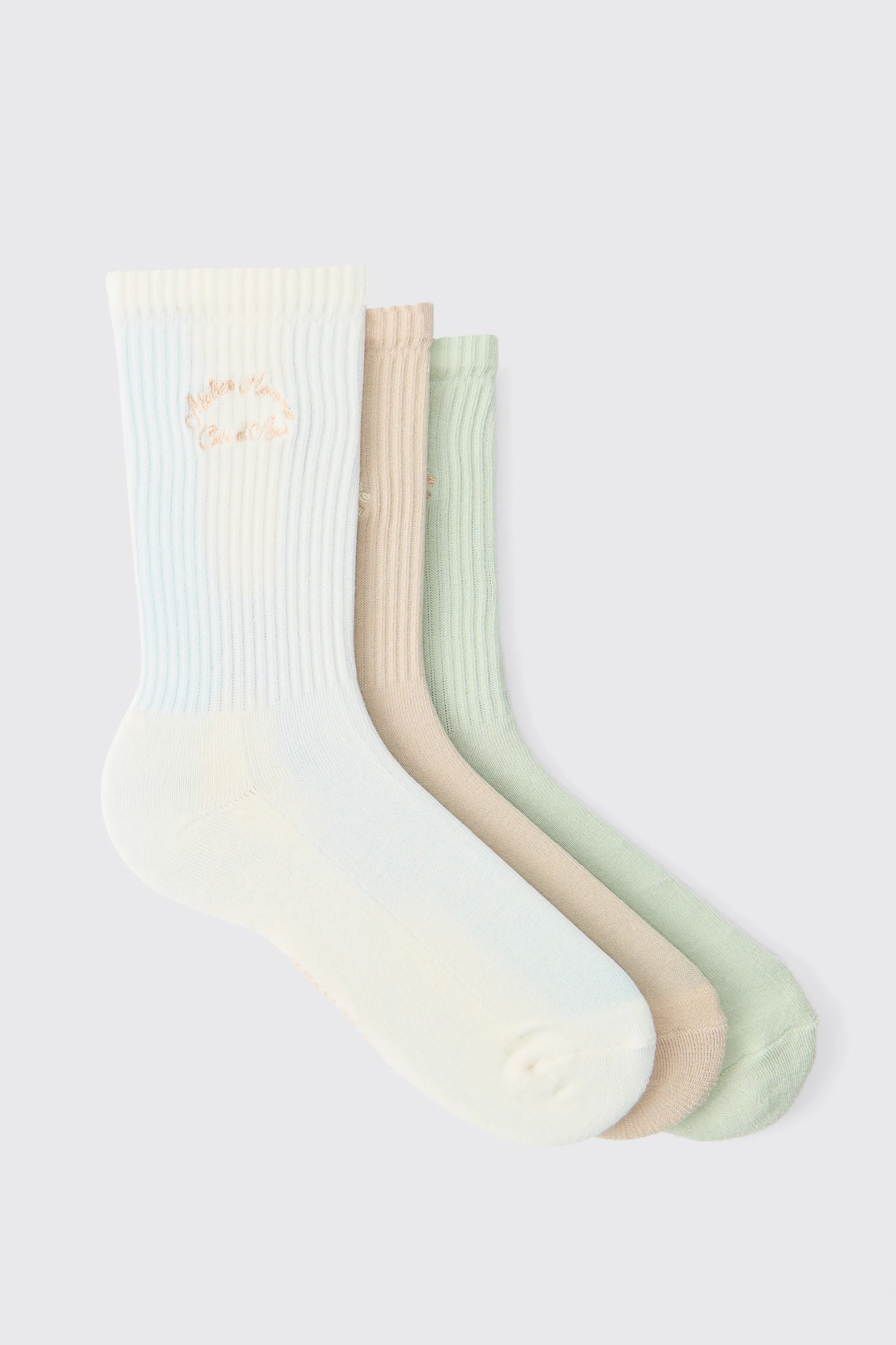 3 Pack Ofcl MAN Embroidered Sport Socks