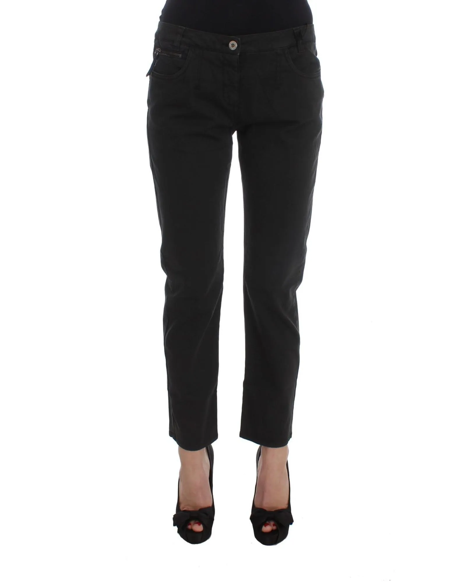 Straight Leg Jeans- Black Jeans 1 Straight Leg Jeans- Black Jeans