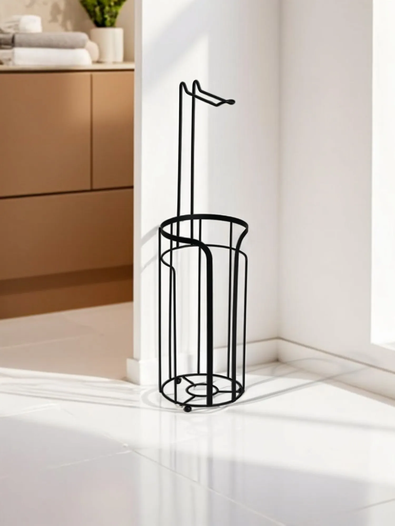Dante Toilet Roll & Spare Paper Holder